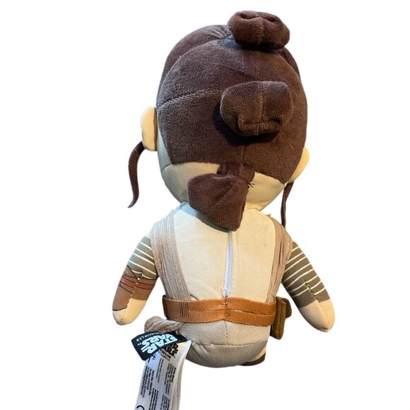STAR WARS Talking Plush 9" Rey Doll The Force Awakens Missing Weapon - Picture 5 of 8